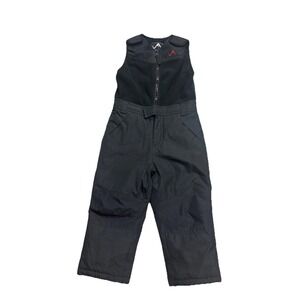 Vertical'9 Snow Pants Size 4T Black Toddler Snowsuit Bib Pants ski snowboarding